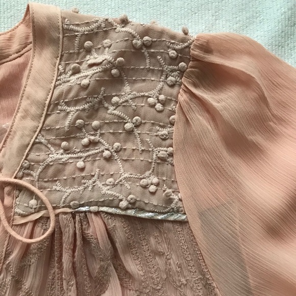 💓NEW💓Anthropologie dusty rose blouse by Tiny - Picture 3 of 7